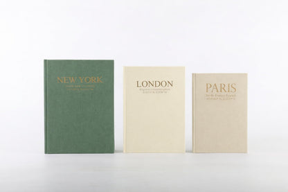 Premium Linen Decorative Books with Storage