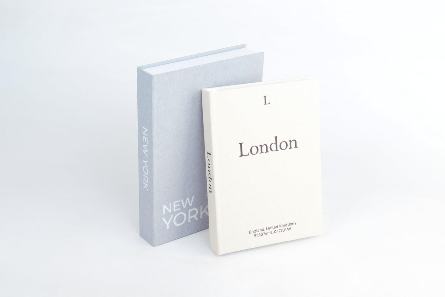 Premium Linen Decorative Books with Storage